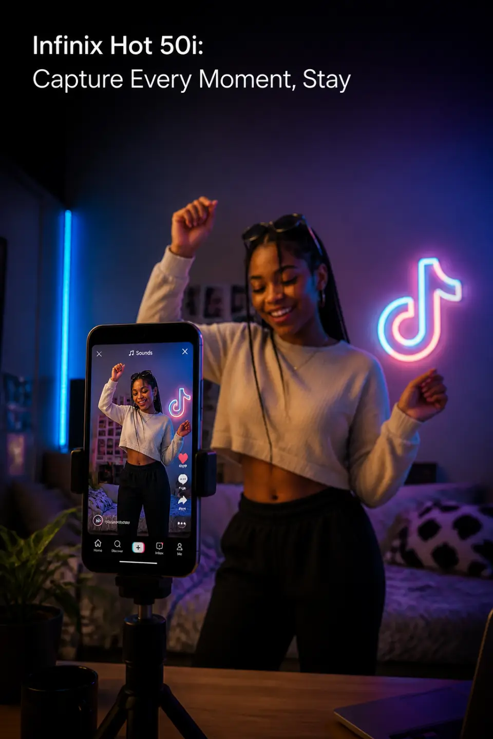 Infinix Hot 50i: Capture Every Moment, Stay
