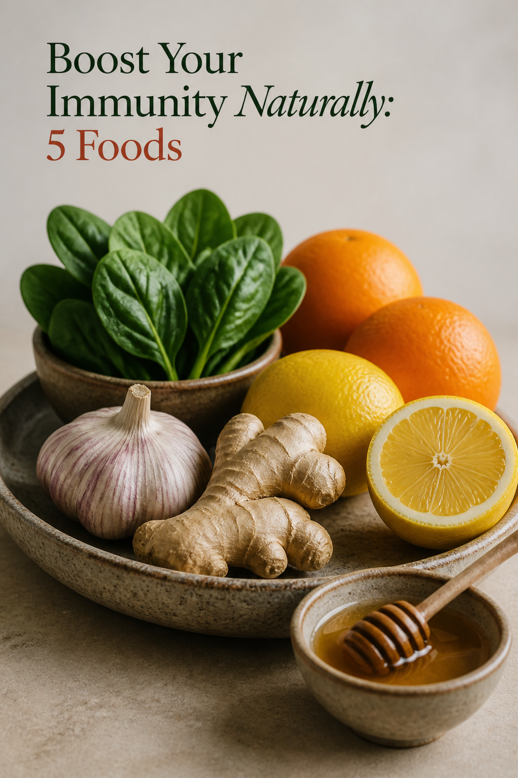 Boost Your Immunity Naturally: 5 Foods