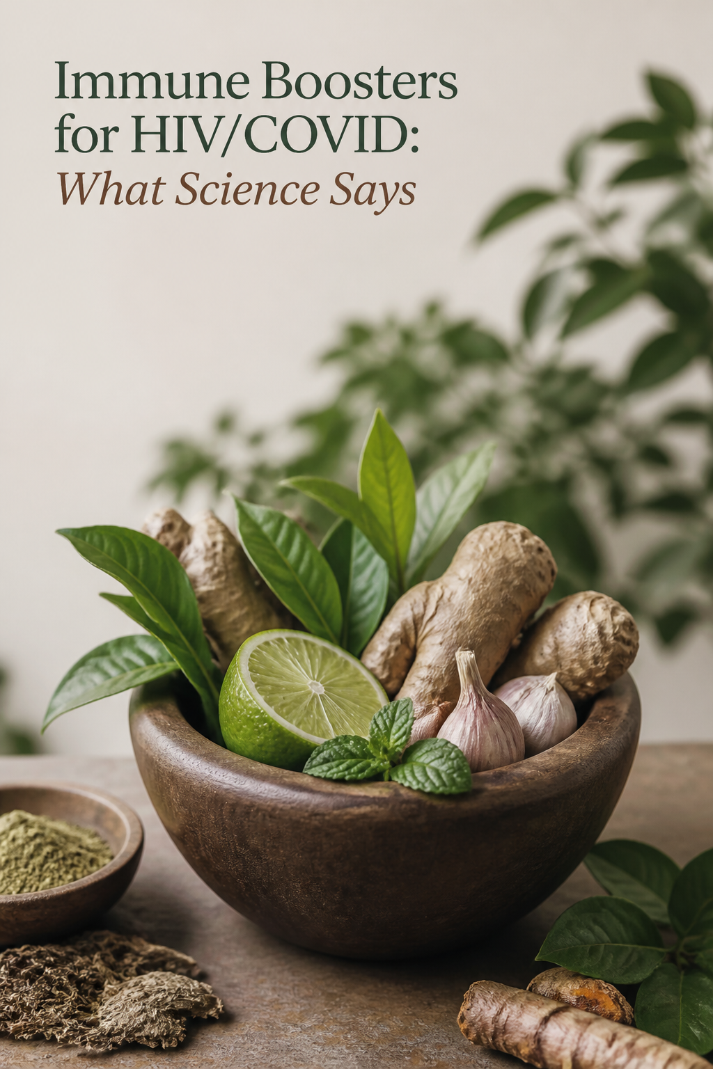 Immune Boosters for HIV/COVID: What Science Says