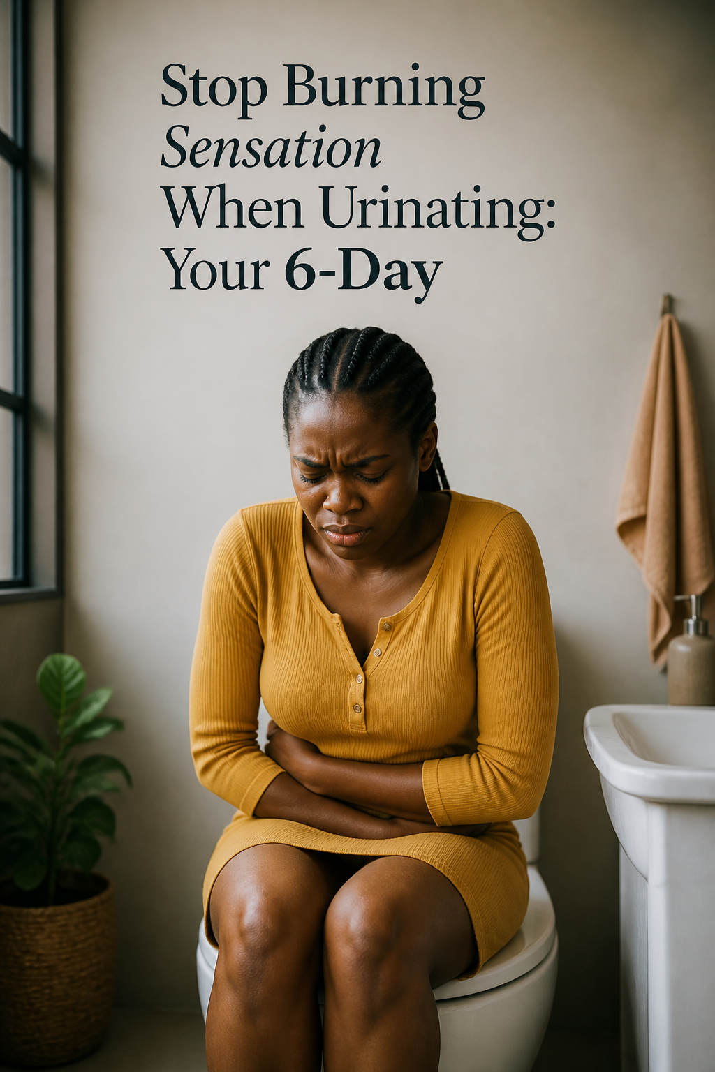 Stop Burning Sensation When Urinating: Your 6-Day