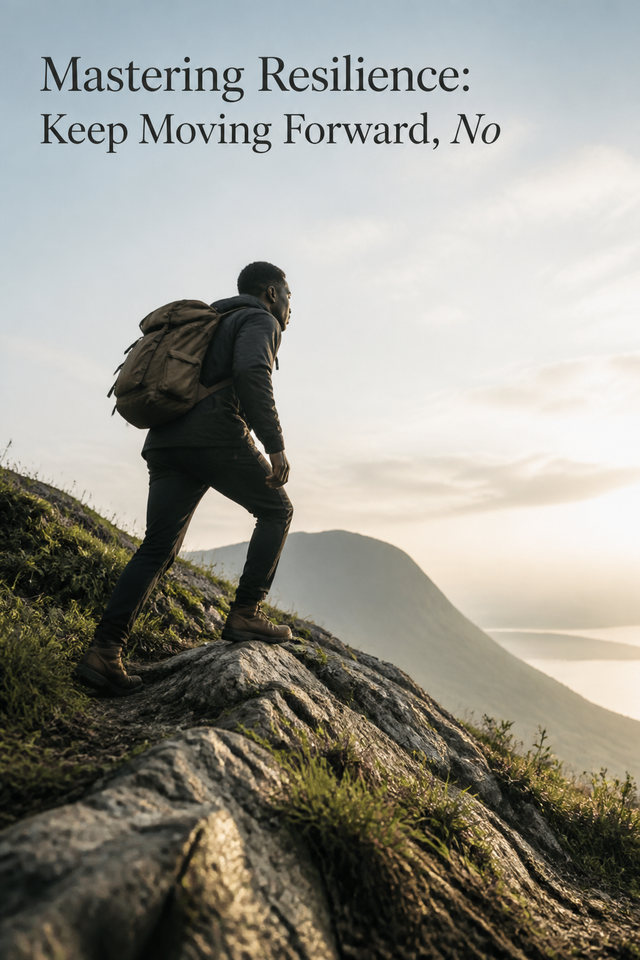 Mastering Resilience: Keep Moving Forward, No